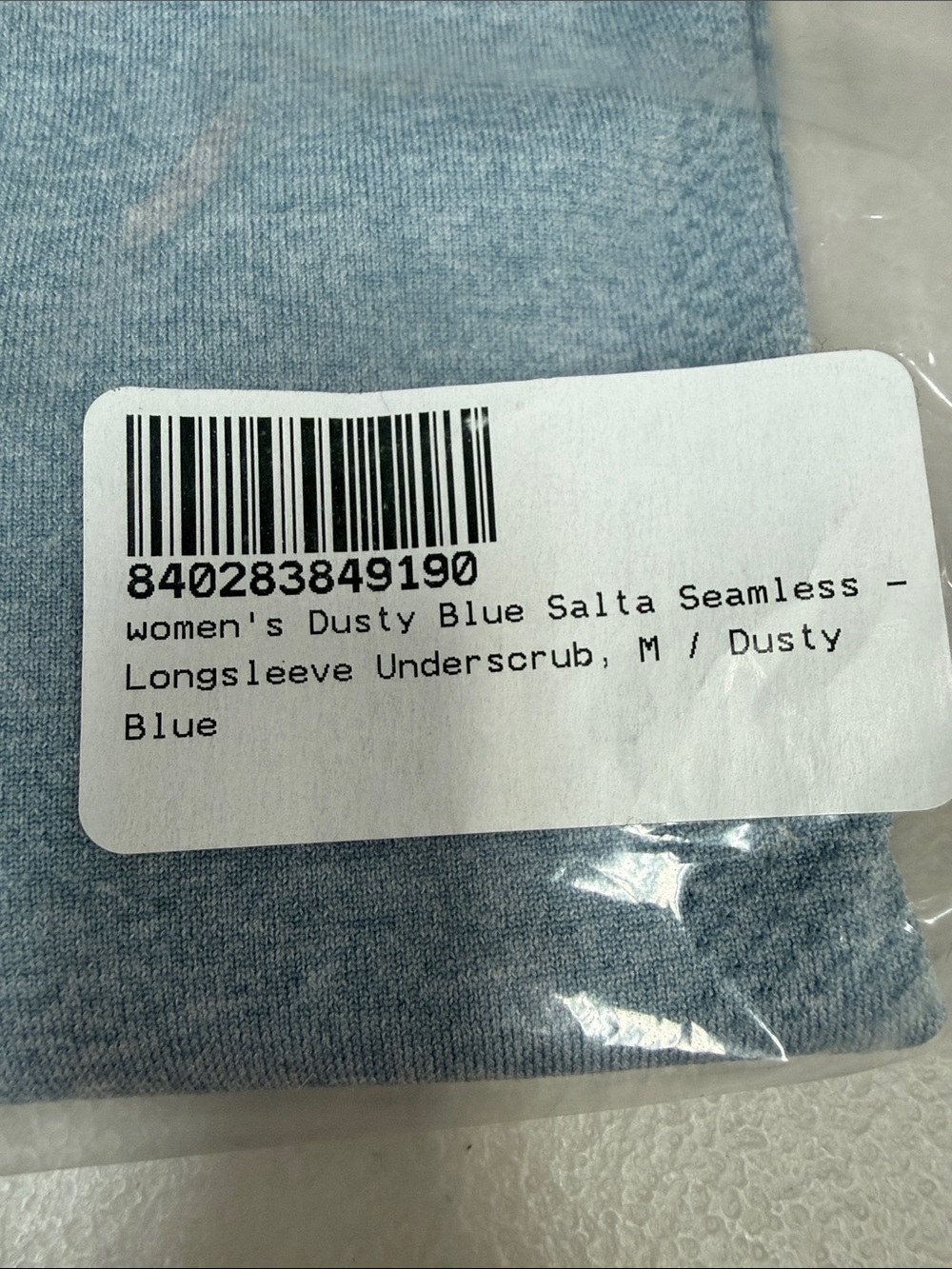 FIGS Seamless Salta Underscrub Dusty Blue -Medium, NWT - Picture 5 of 6